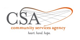 <Community Services Agency logo>