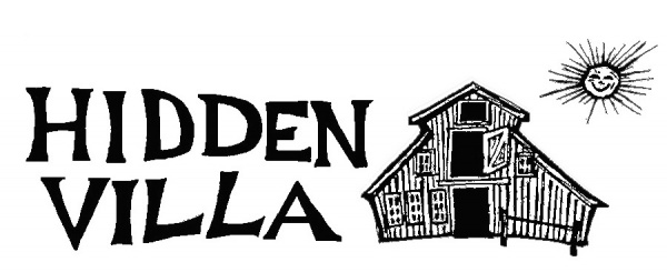 <Hidden Villa logo>